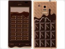 Q-pot. Phone SH-04D - chocolate smartphone - изображение