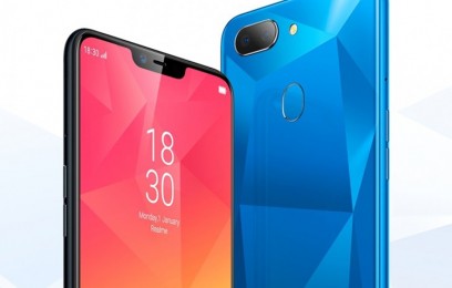 Новинка Realme 2 получила оригинальный вырез над экраном - изображение