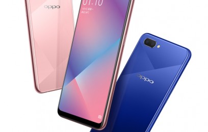 Смартфон OPPO AX5: вырез под фронталку и три камеры   - изображение