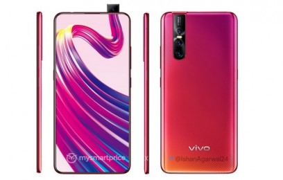 Новинку Vivo V15 Pro с выдвижной камерой представили на качественных рендерах - изображение