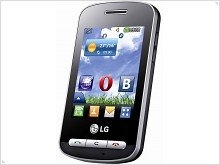 Недорогой тачфон LG T315i с поддержкой социальных сетей - изображение