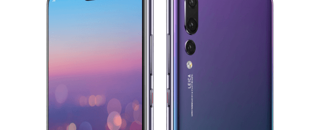 Новинка Huawei P20 Pro – рендеры в разных цветах и особенным положением камеры - изображение