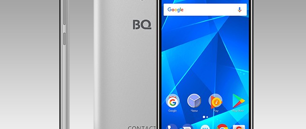 Премьера BQ Contact: бюджетник с NFC под Google Pay - изображение