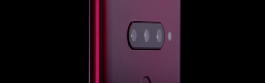 LG V40 ThinQ: сразу 3 камеры по горизонтали - изображение