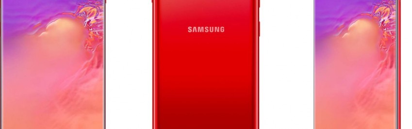 В СНГ дебютировал смартфон Samsung Galaxy S10 в красном цвете - изображение