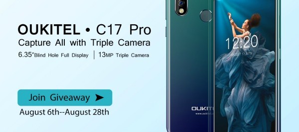 Oukitel C17 Pro: банальный закос под Honor 20 - изображение