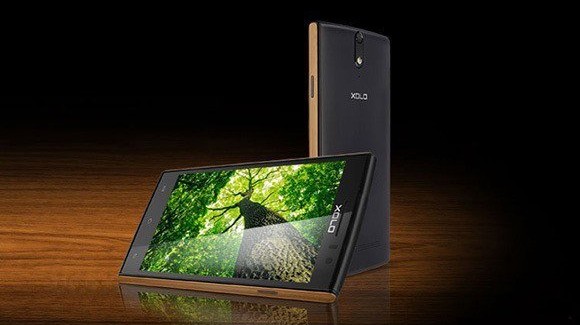 Xolo Q1020 – смартфон с деревянной рамкой - изображение