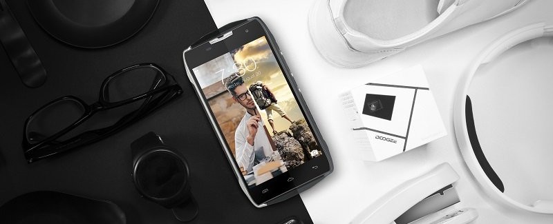 Спортивный - бизнес смартфон DOOGEE T5 с IP67 классом защиты   - изображение