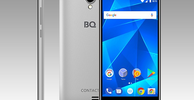 Премьера BQ Contact: бюджетник с NFC под Google Pay - изображение