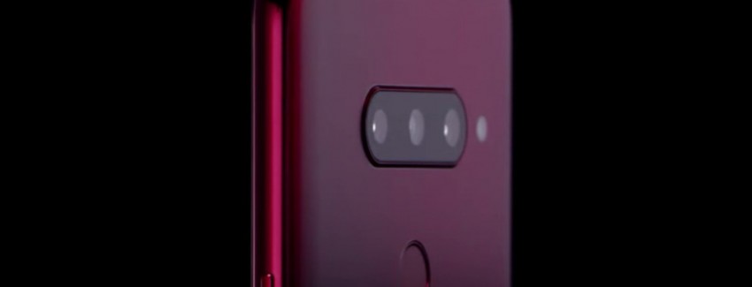 LG V40 ThinQ: сразу 3 камеры по горизонтали - изображение